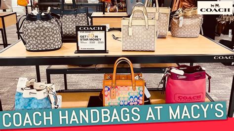 coach purse macy's|macy's coach purse sale.